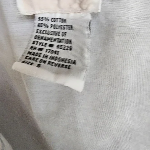 Vintage Elegant White Button-Down Nightgown Set - Picture 6 of 11